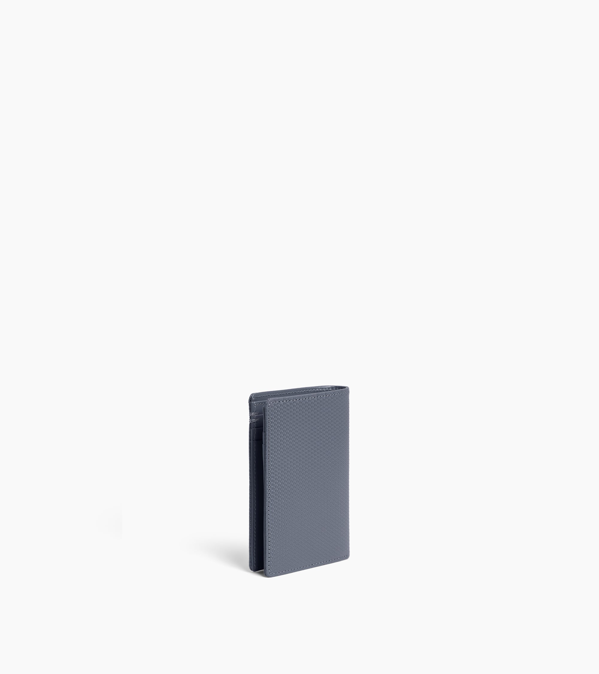 Lucien small card holder signature T leather
