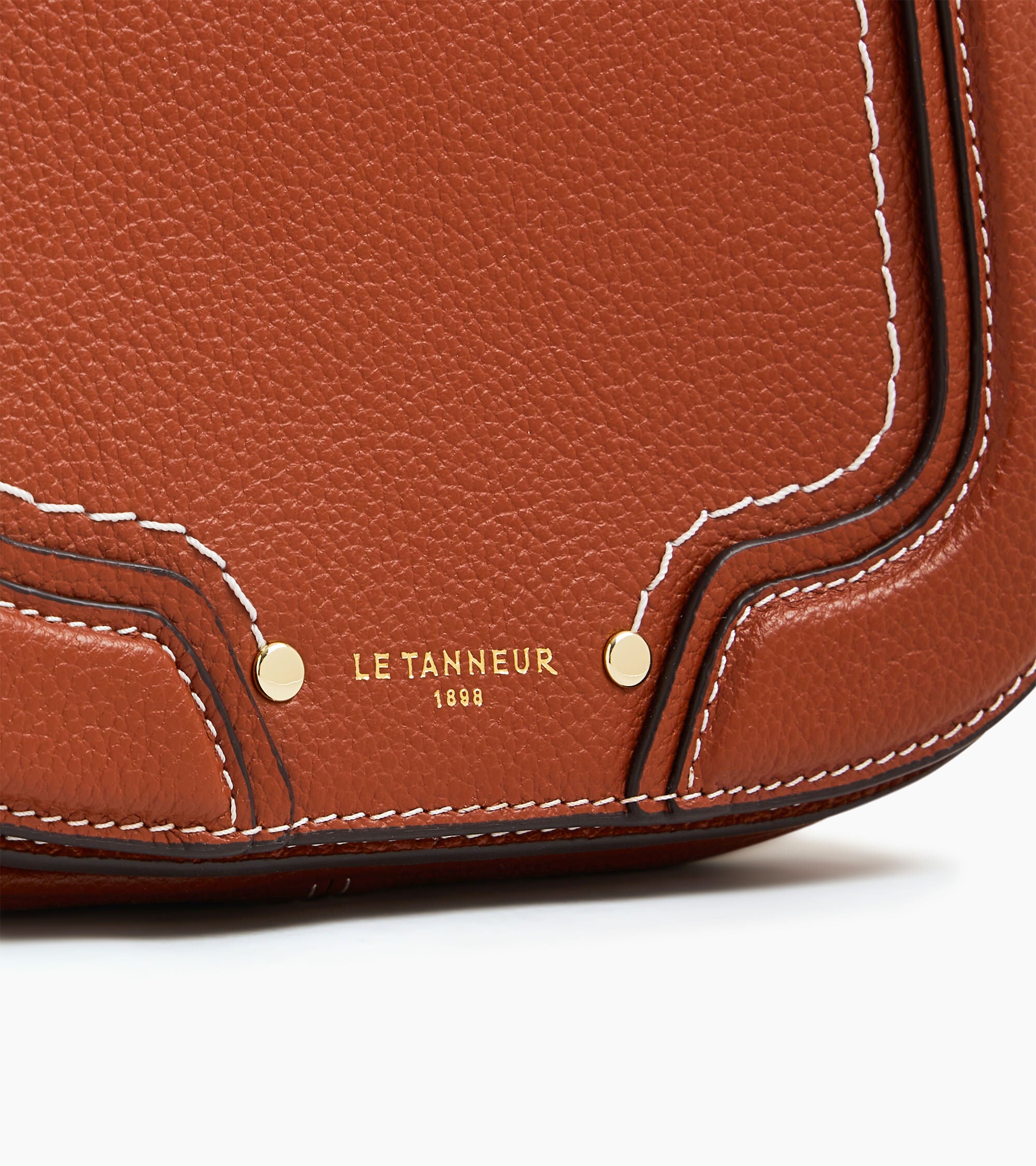 Ella small crossbody bag in grained leather