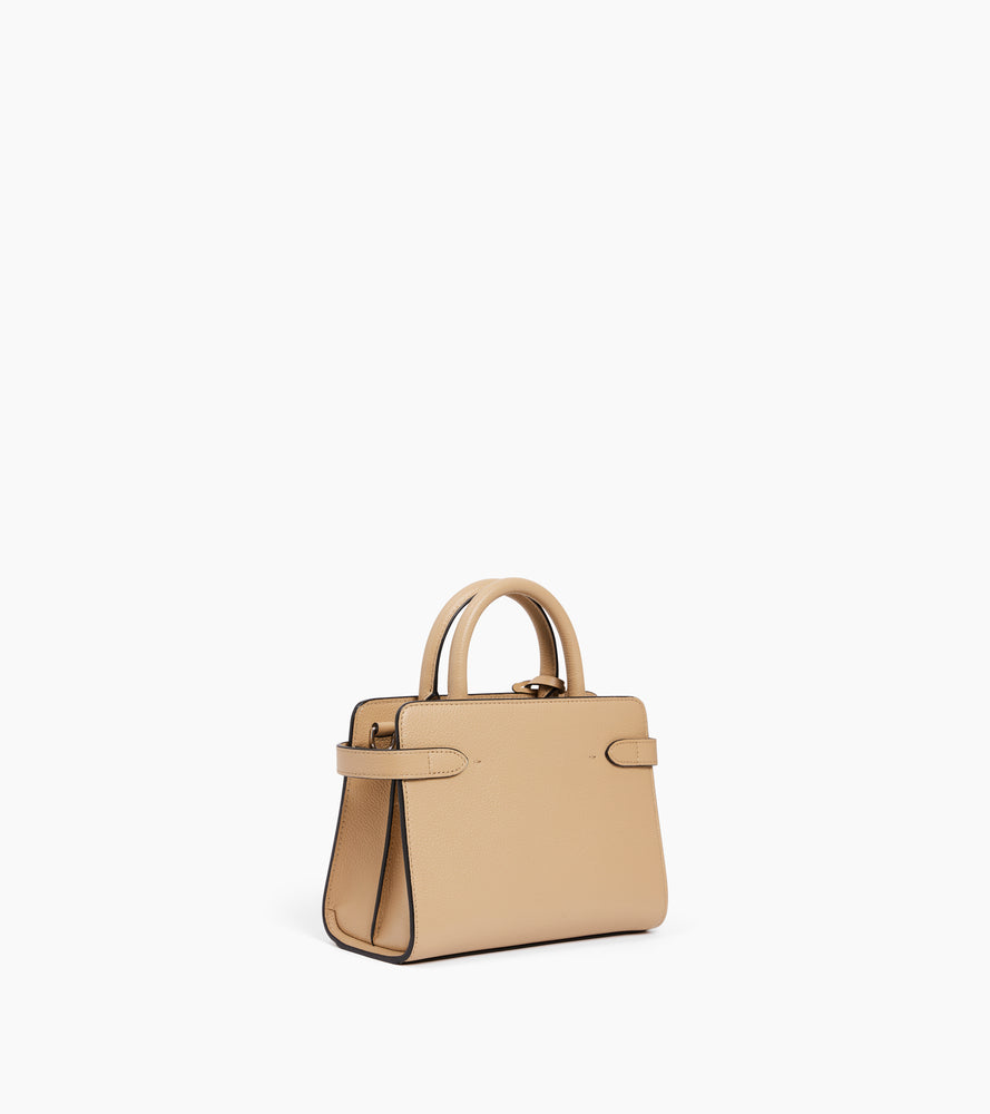 Petit sac à main Emilie en cuir grainé