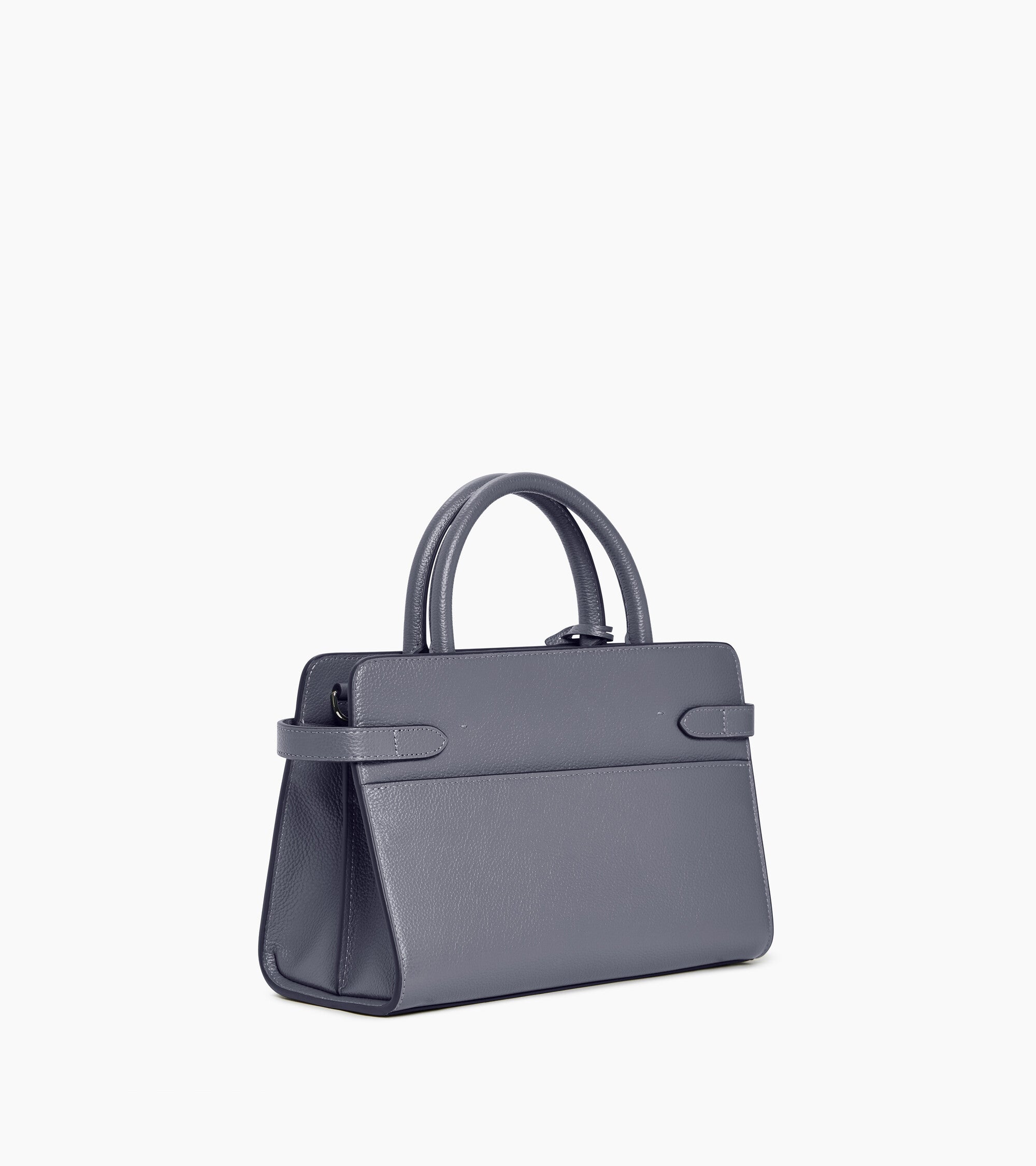 Mittelgroße Handtasche Emilie aus genarbtem Leder