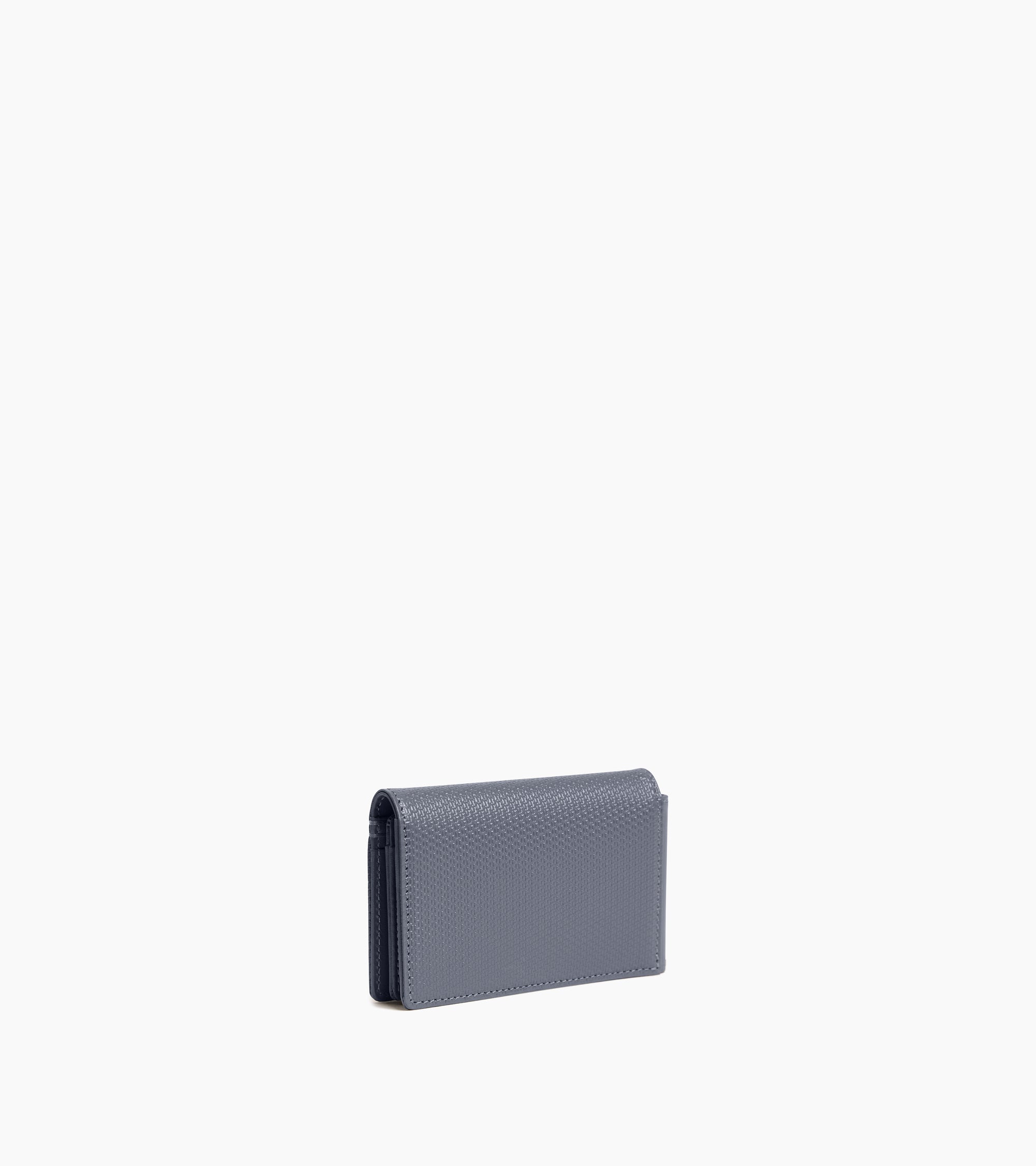 Lucien horizontal two-fold card holder signature T leather