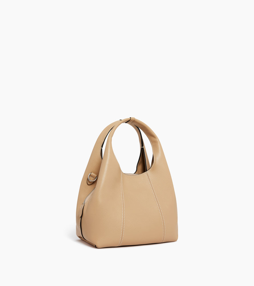 Petit sac à main Juliette en cuir grainé