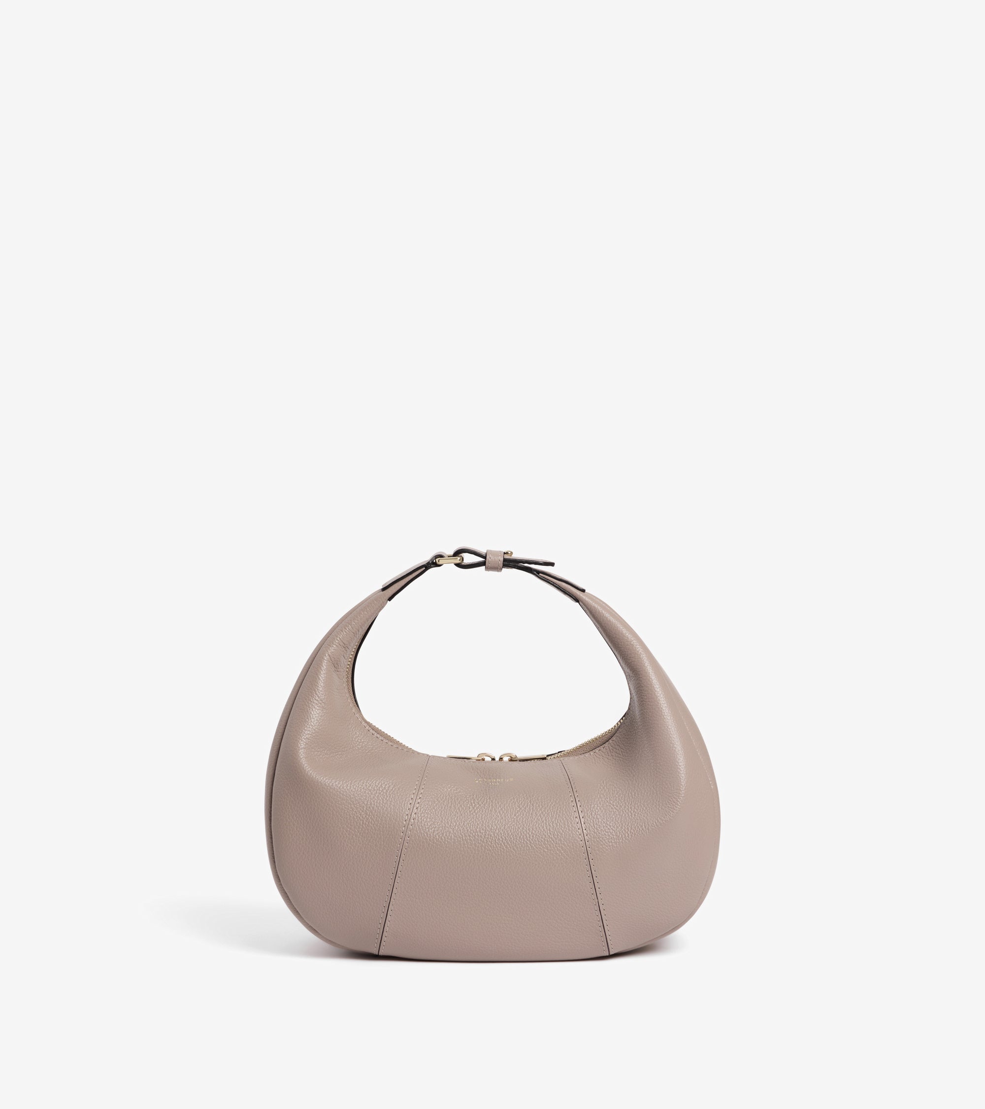 Petit sac hobo Juliette en cuir grainé