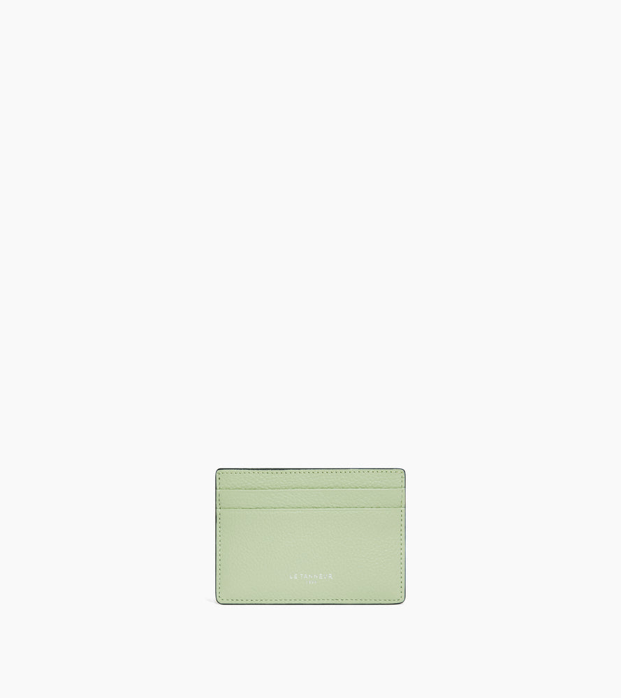 Porte cartes Emile en cuir grainé