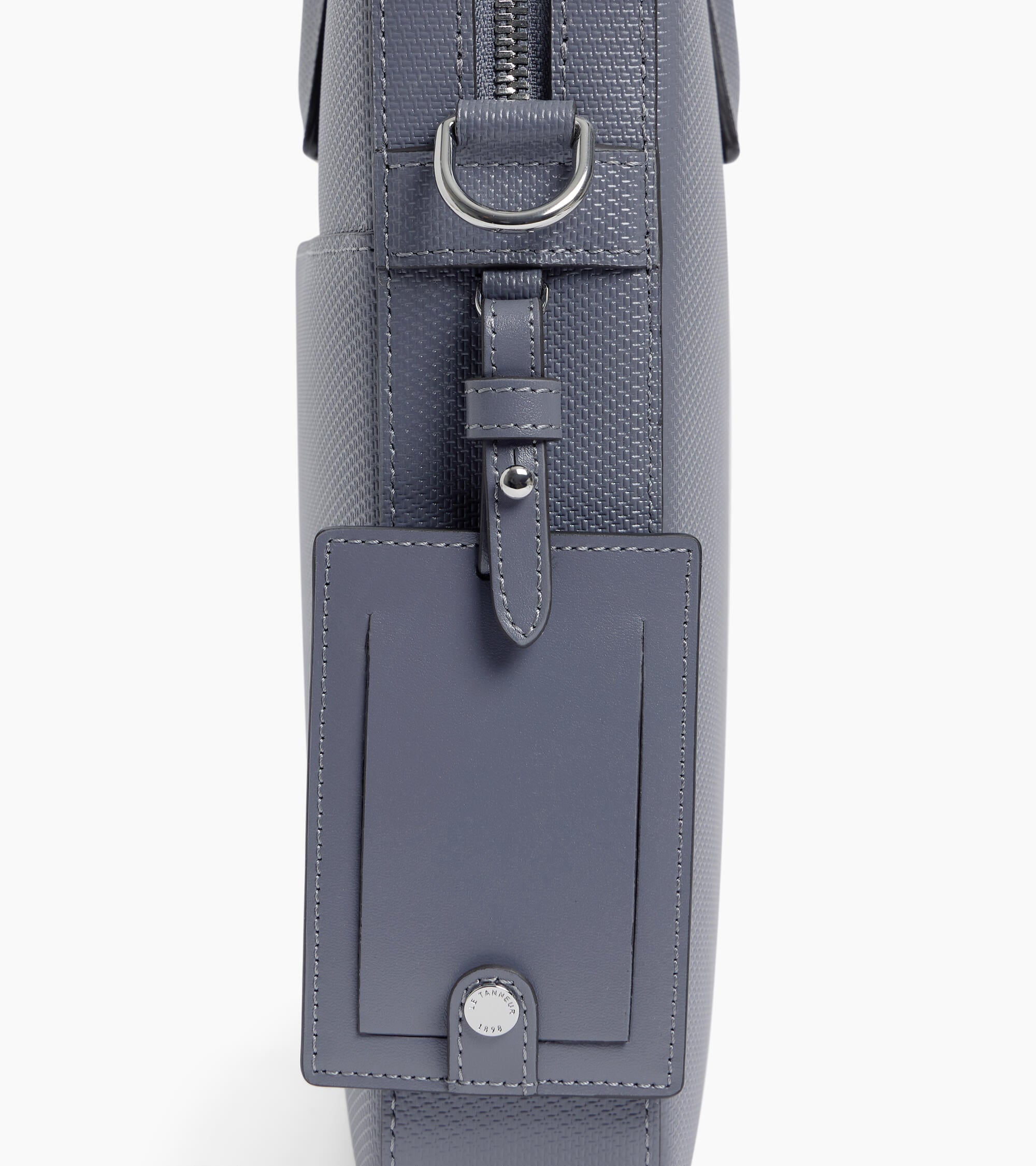 Emile slim, 14" briefcase in signature T leather