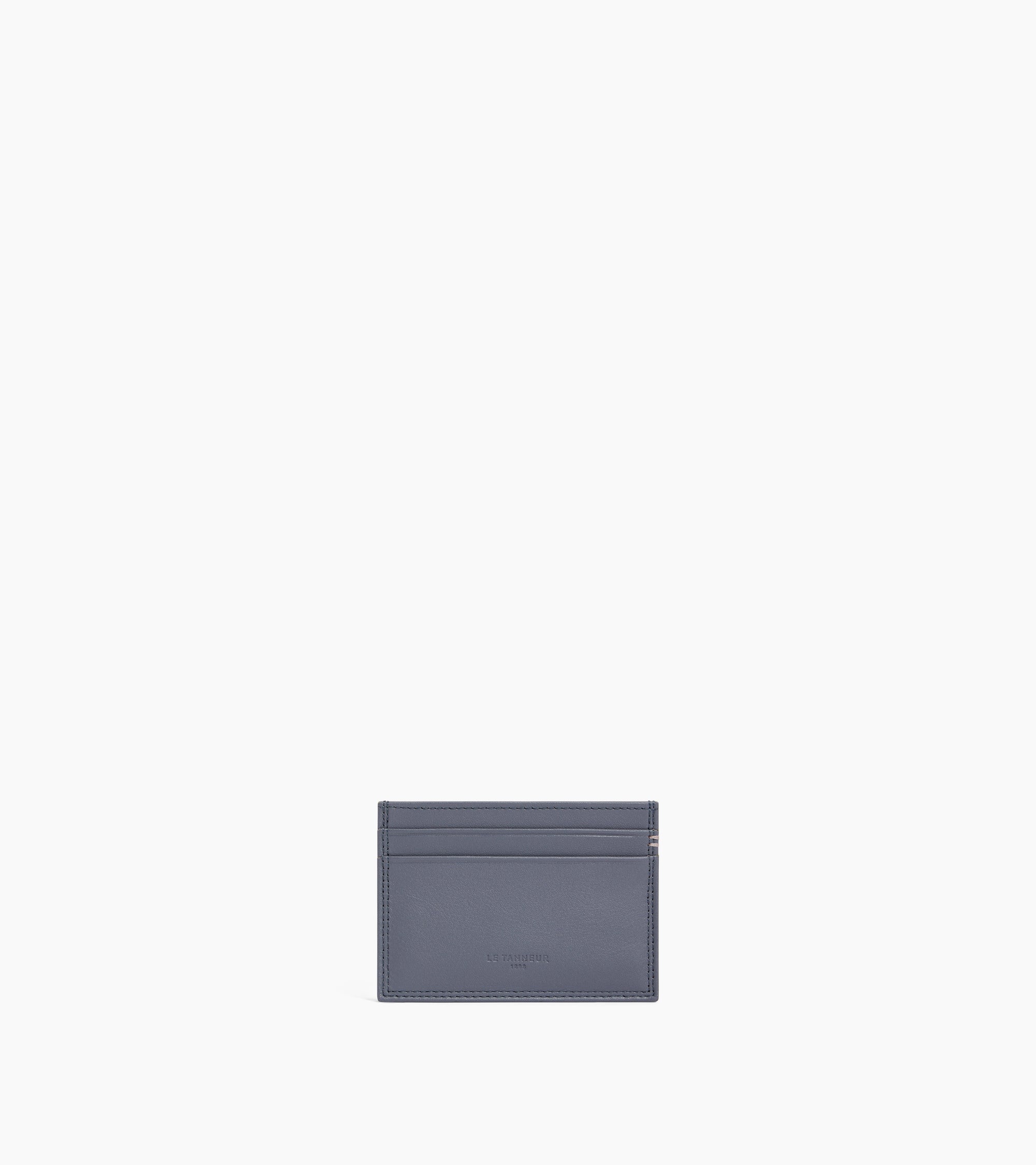 Martin card holder in smooth leather