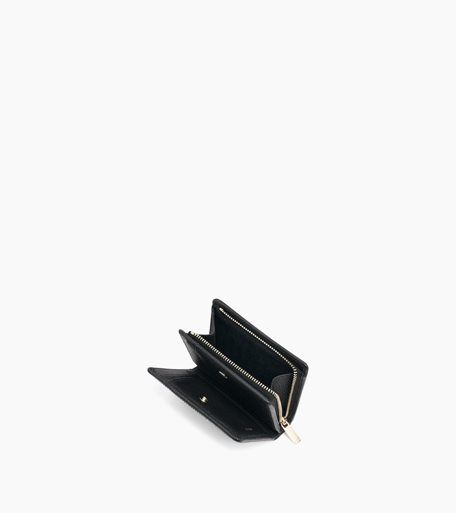 Petit portefeuille Ella en cuir grainé